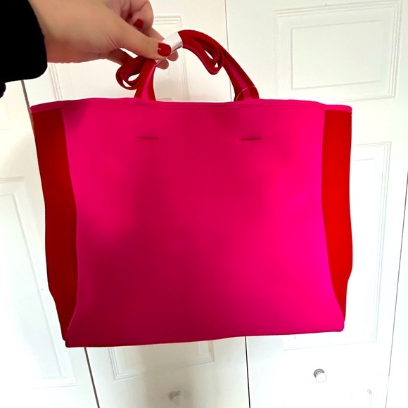 Handbags - Pink and Red Tote Bag - Brand New